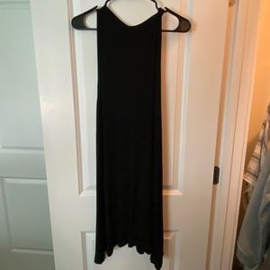 Sleeveless high neck dress